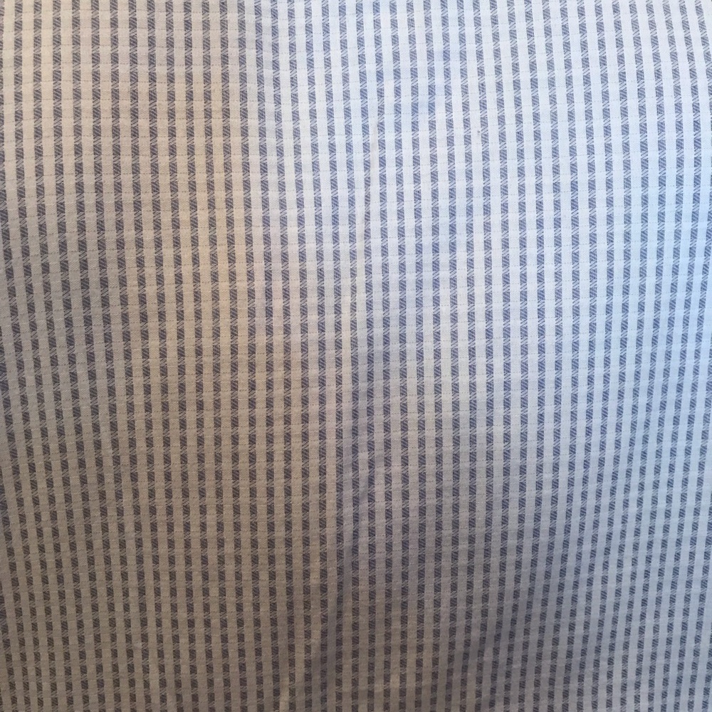 Patterned Blue Button-Down - Picture 5 of 5